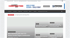 Desktop Screenshot of californiaconstructionnews.com